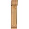 Ekena Millwork Traditional Traditional Rough Sawn Bracket w/ Offset Brace, Western Red Cedar, 8"W x 26"D x 38"H BKT0806X26X38TRA01RWR - alternate 4